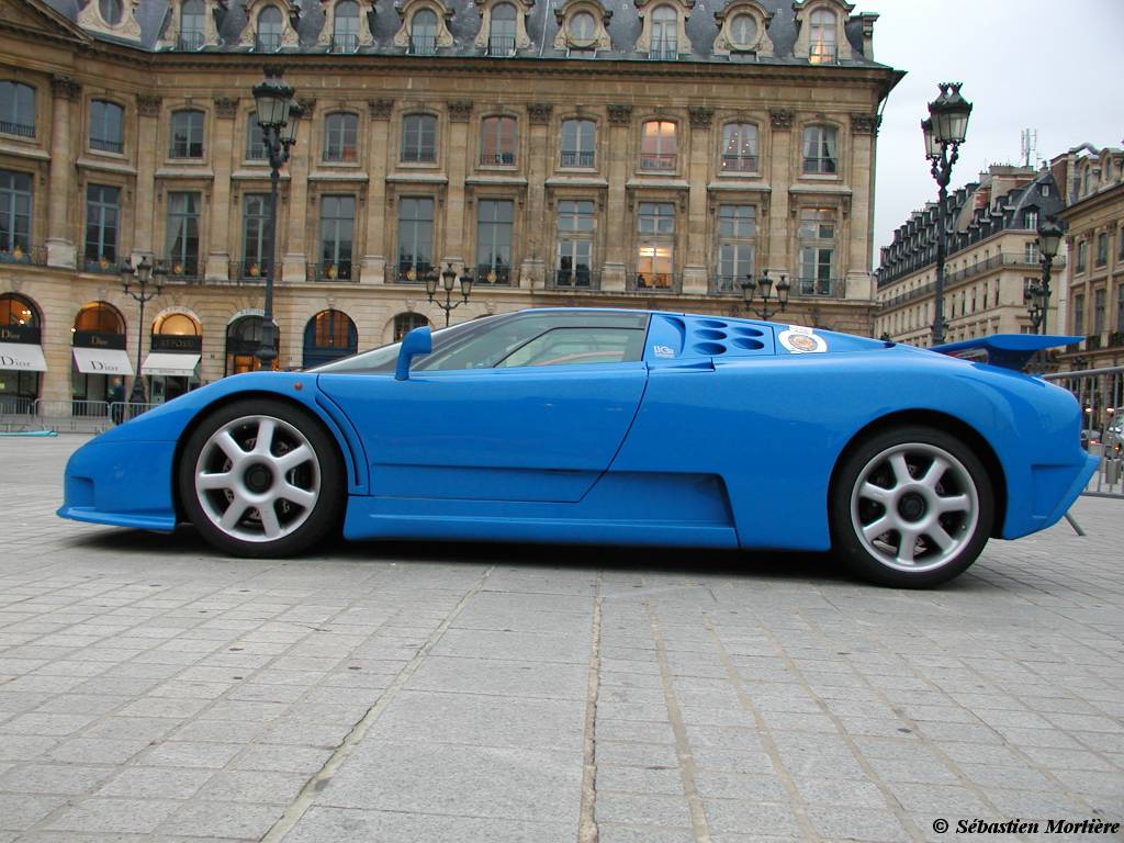 Bugatti EB110 Blue Side View of Color Cars Desktop Background Wallpaper Bugatti EB110 Blue Side View of Color Cars Desktop Background Wallpaper