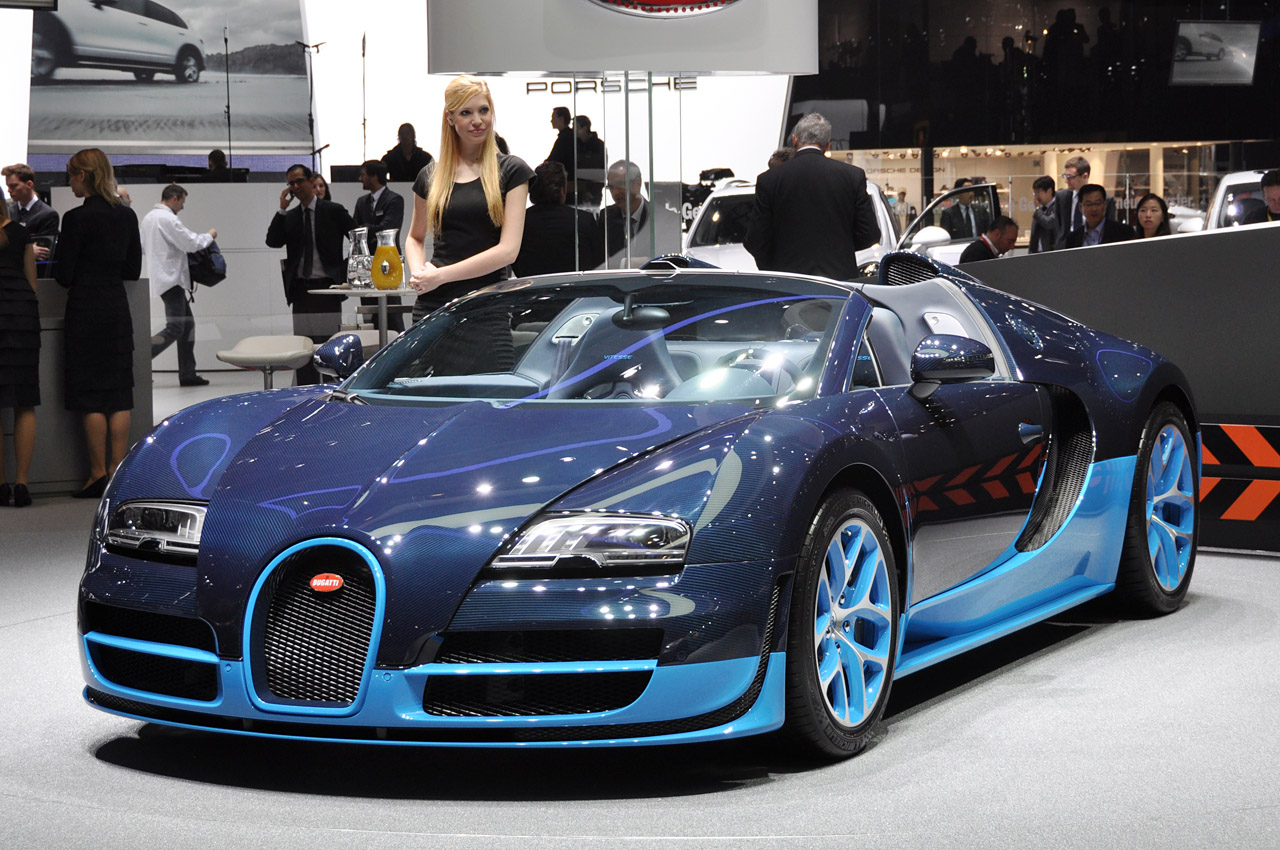 Bugatti Veyron Grand Sport Vitesse Geneva Motor Show Wallpapers Background