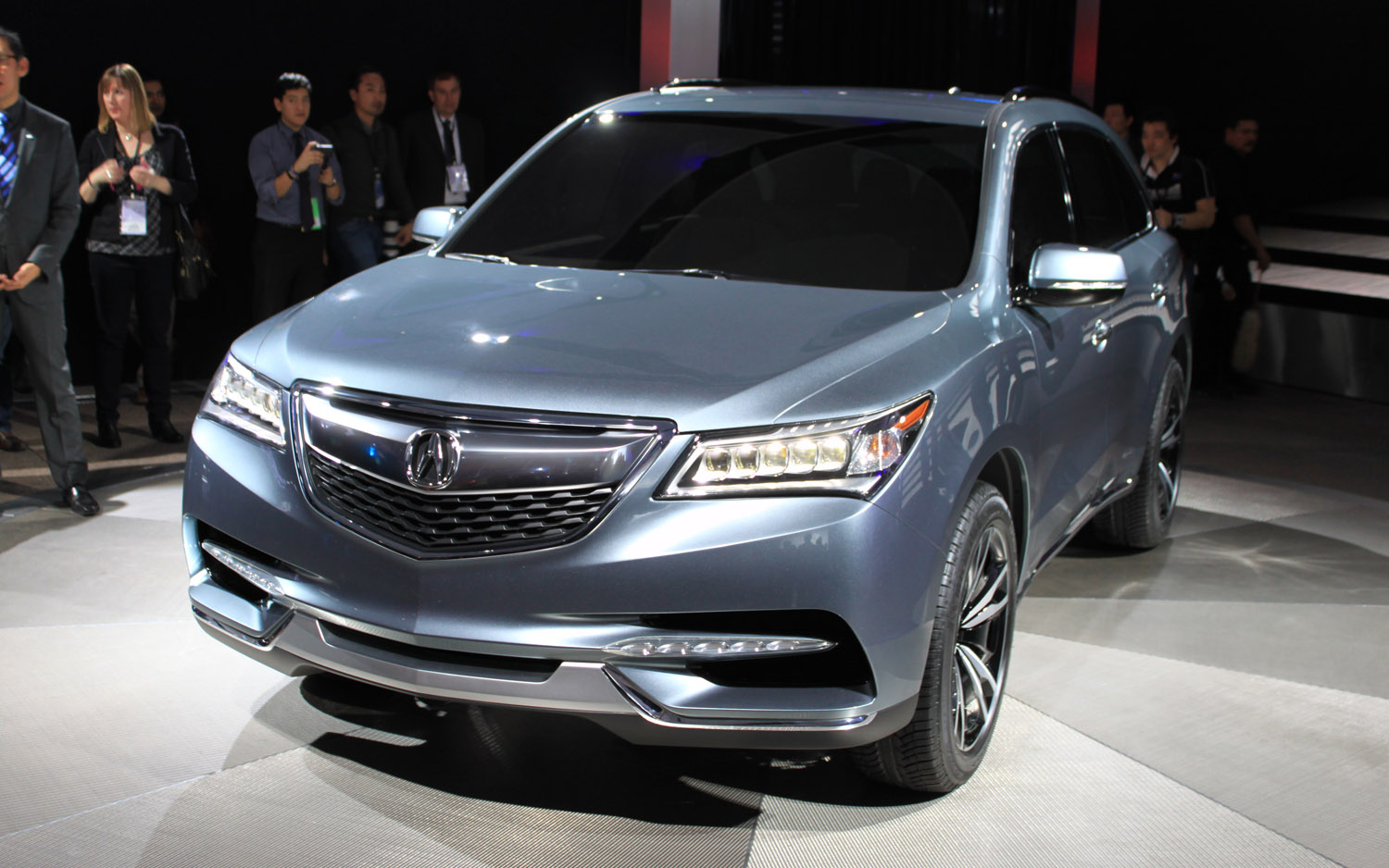 2014 Acura MDX Prototype Front Three Quarter Free Download Image Of Wallpaper 2014 Acura MDX Prototype Front Three Quarter Free Download Image Of Wallpaper