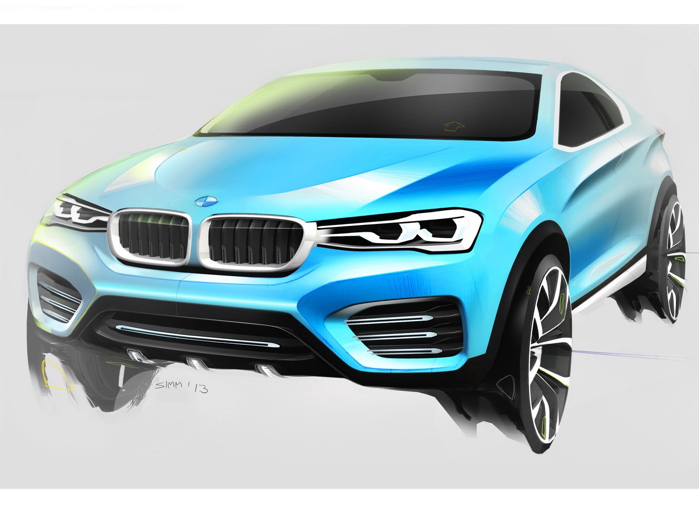 The BMW X4 Concept will be built at Plant Spartanburg in the USA Wallpaper The BMW X4 Concept will be built at Plant Spartanburg in the USA Wallpaper
