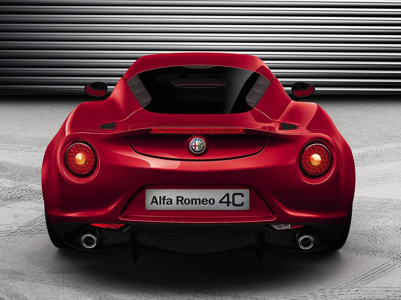 Alfa Romeo 4C Rear Picture Size High Resolution Image Wallpapers HD Wallpaper Alfa Romeo 4C Rear Picture Size High Resolution Image Wallpapers HD Wallpaper
