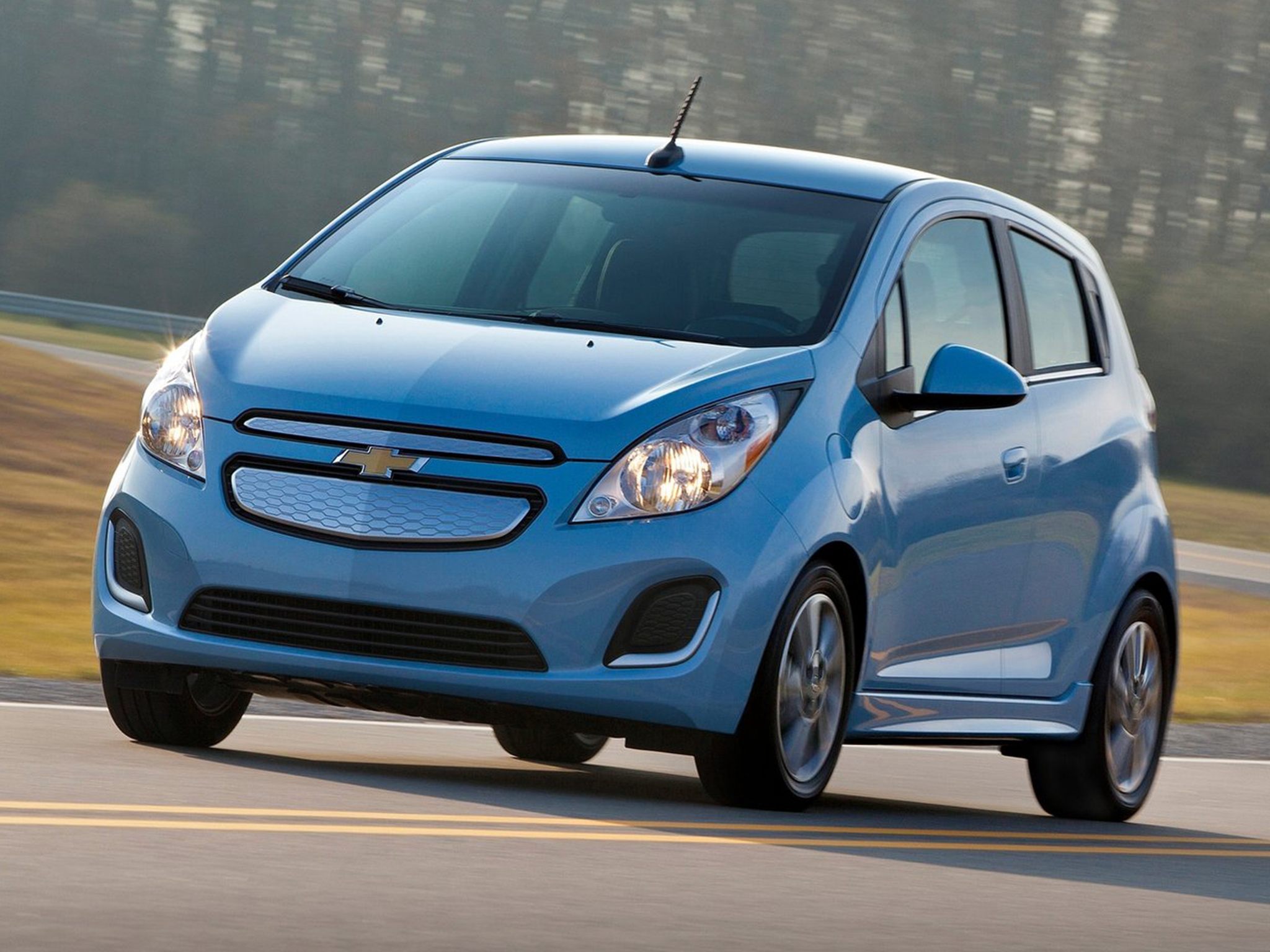 Want this Chevrolet Spark EV Lease Deal electric blue free download image